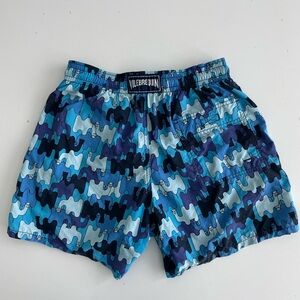 Vilebrequin Blue and Black Swimwear